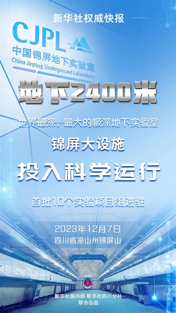 2400米！中國人挖出地下800層樓深的實(shí)驗(yàn)室：世界最深